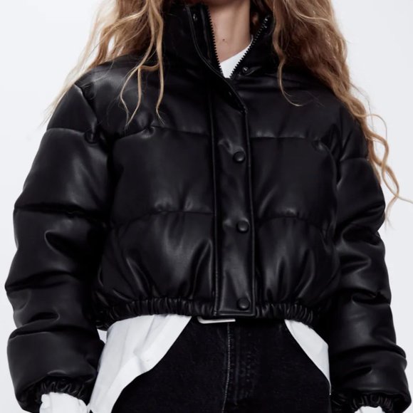 puffer jacket trf